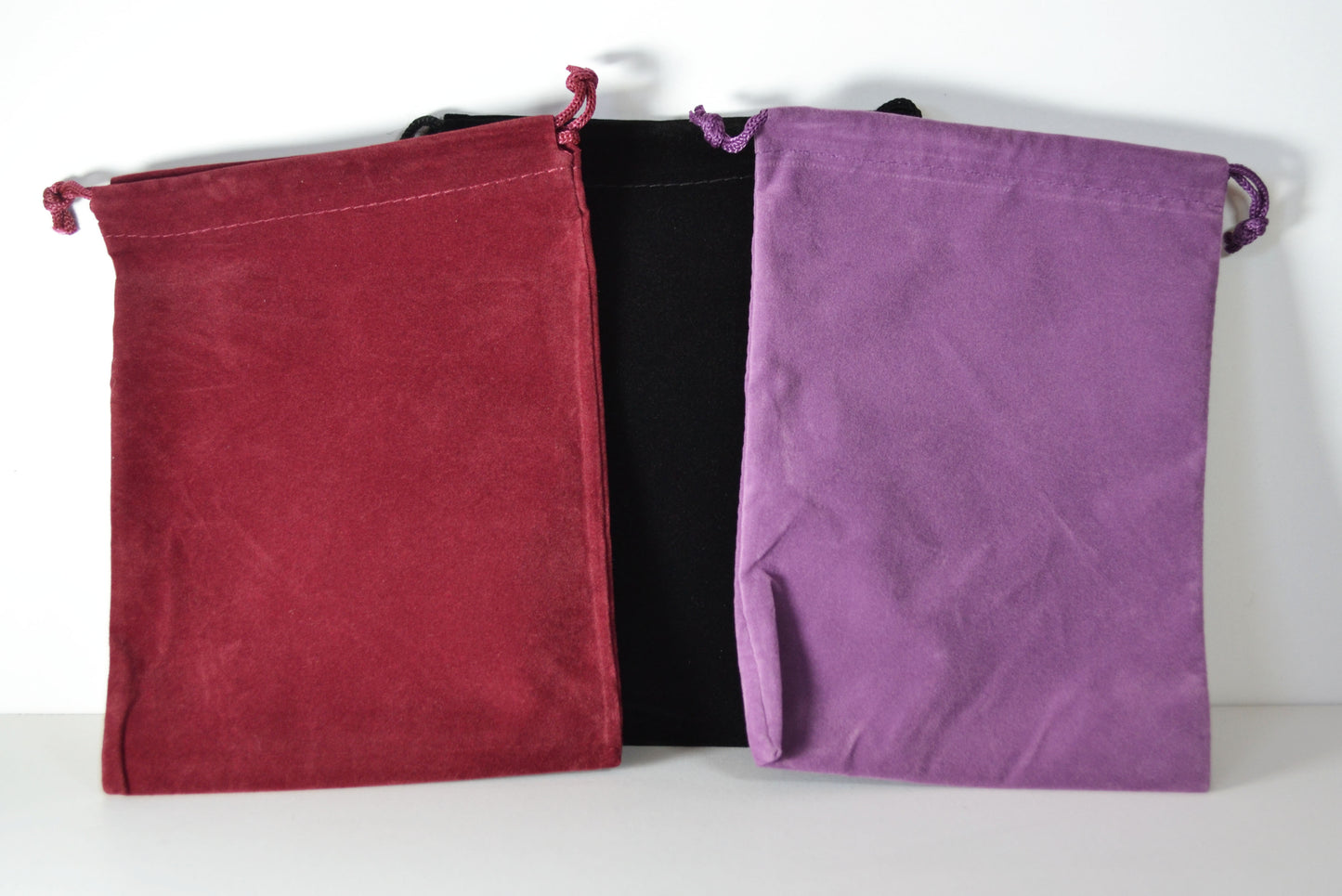 Sued Dice Bag
