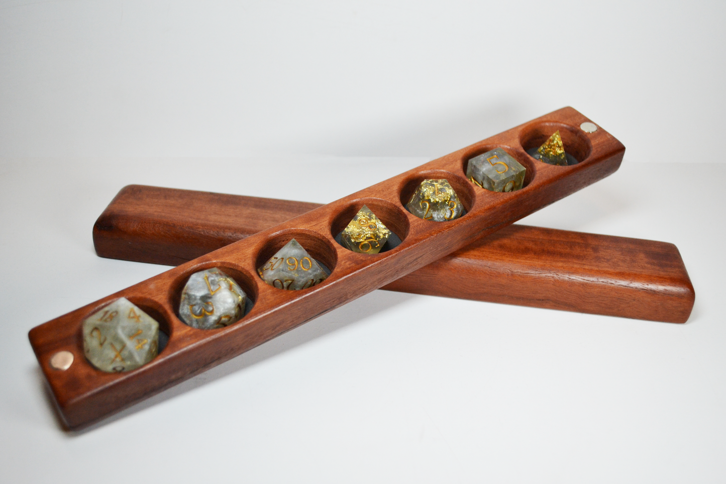 Solid Wood Dice Vault
