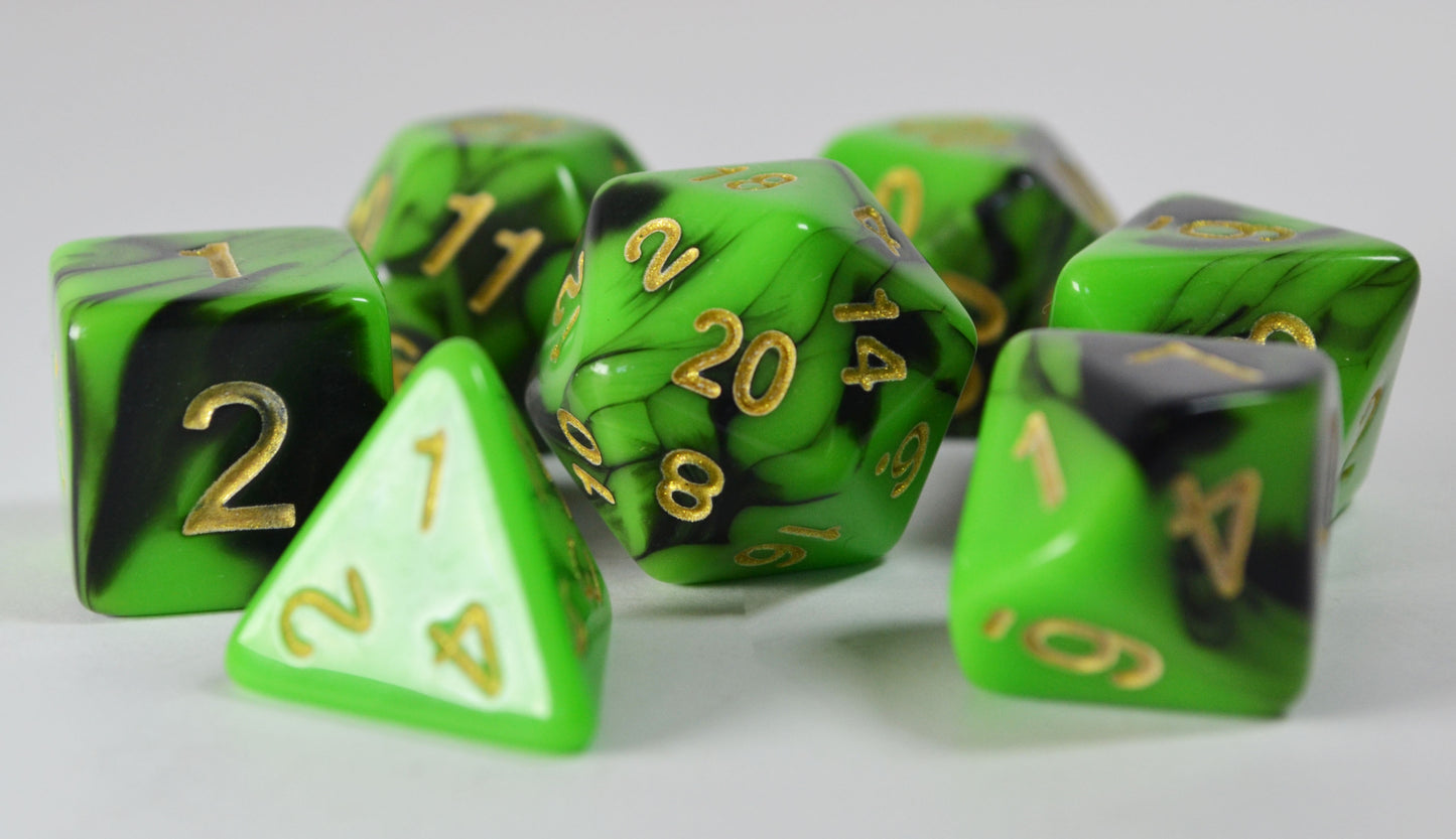Green Marble - True Strike Dice