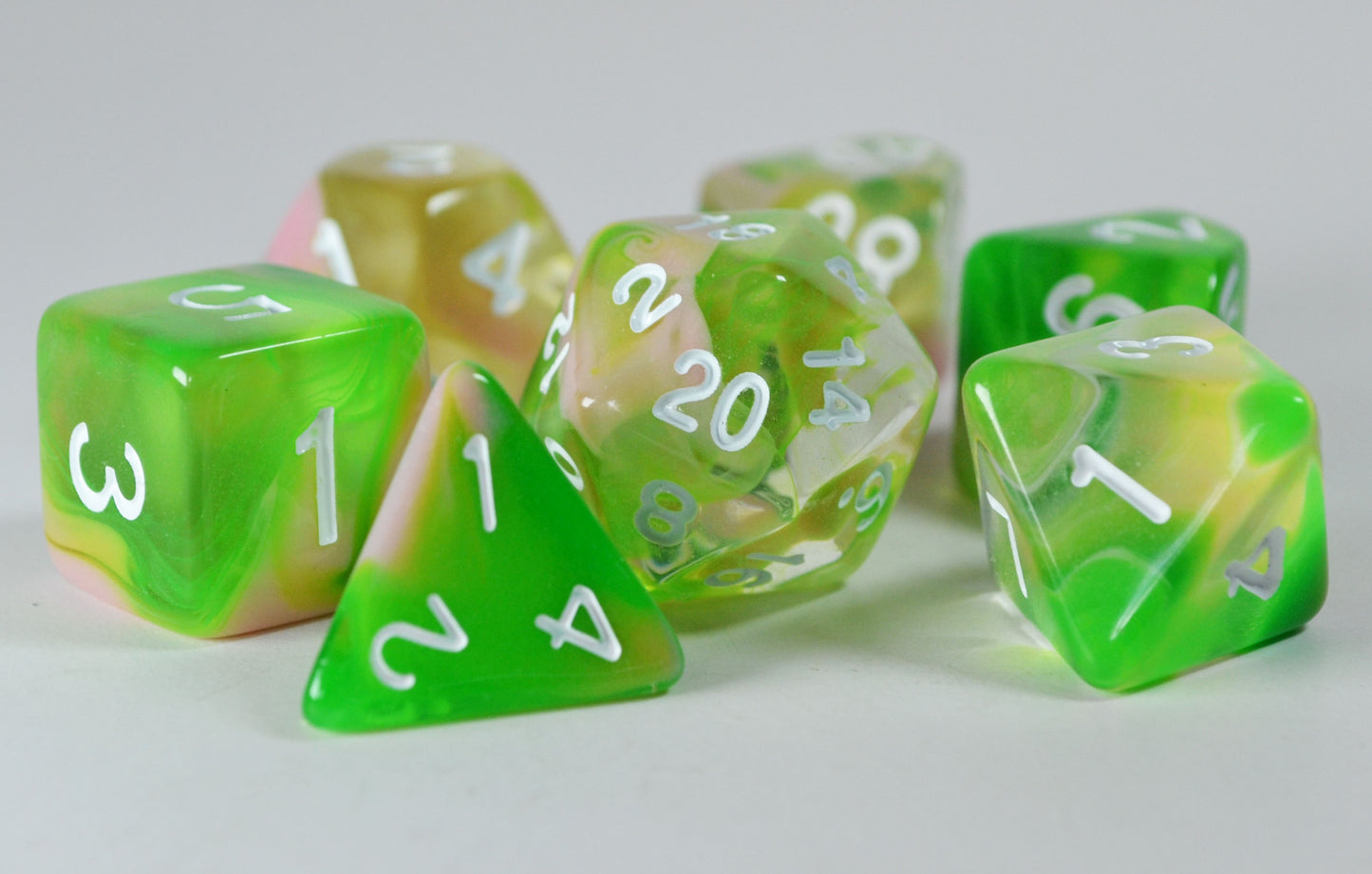Green Swirl - True Strike Dice