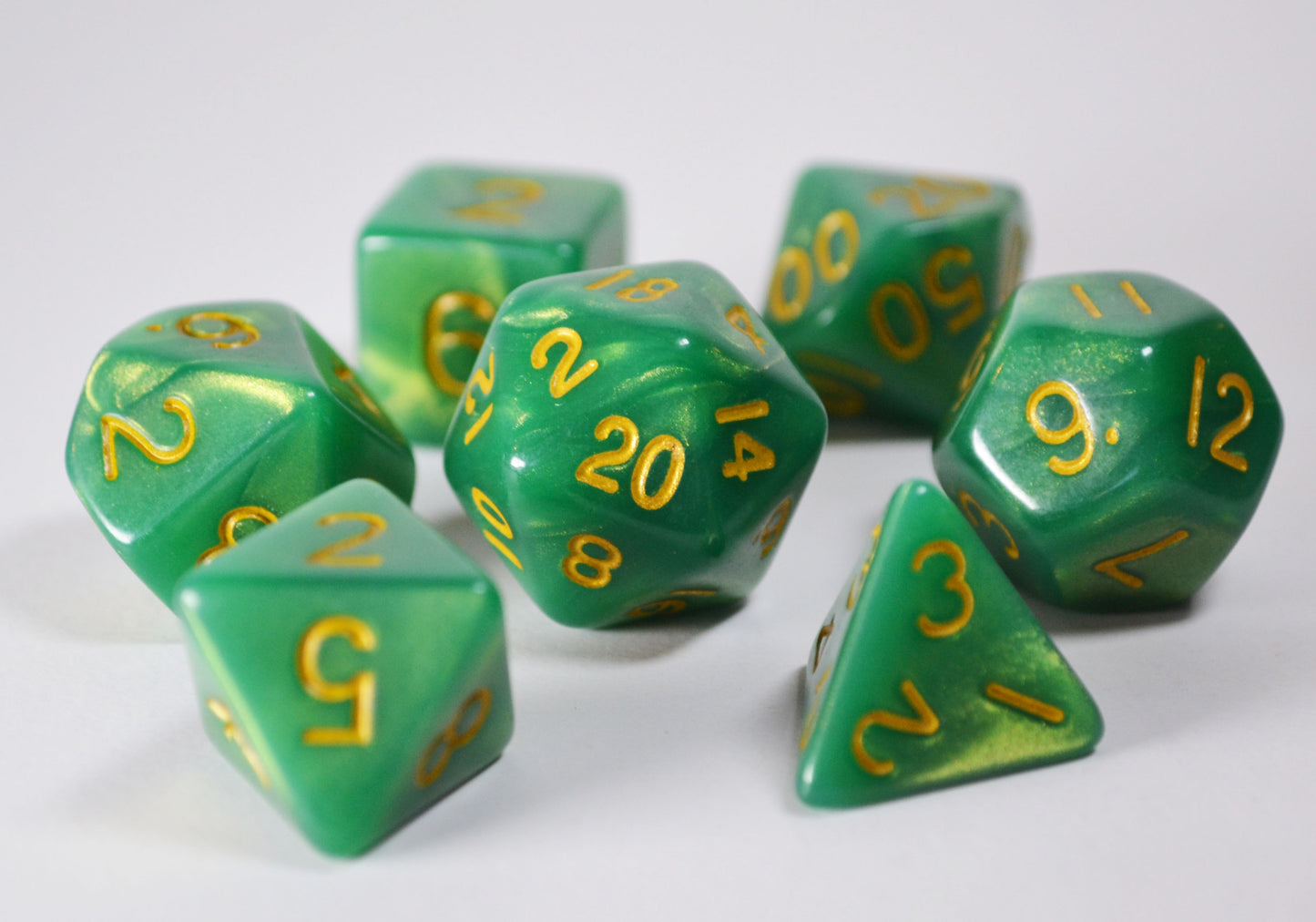 Green and Gold - True Strike Dice