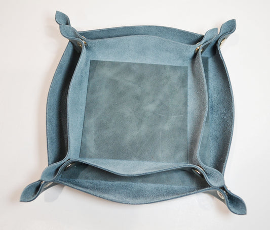 Large Leather Dice Tray