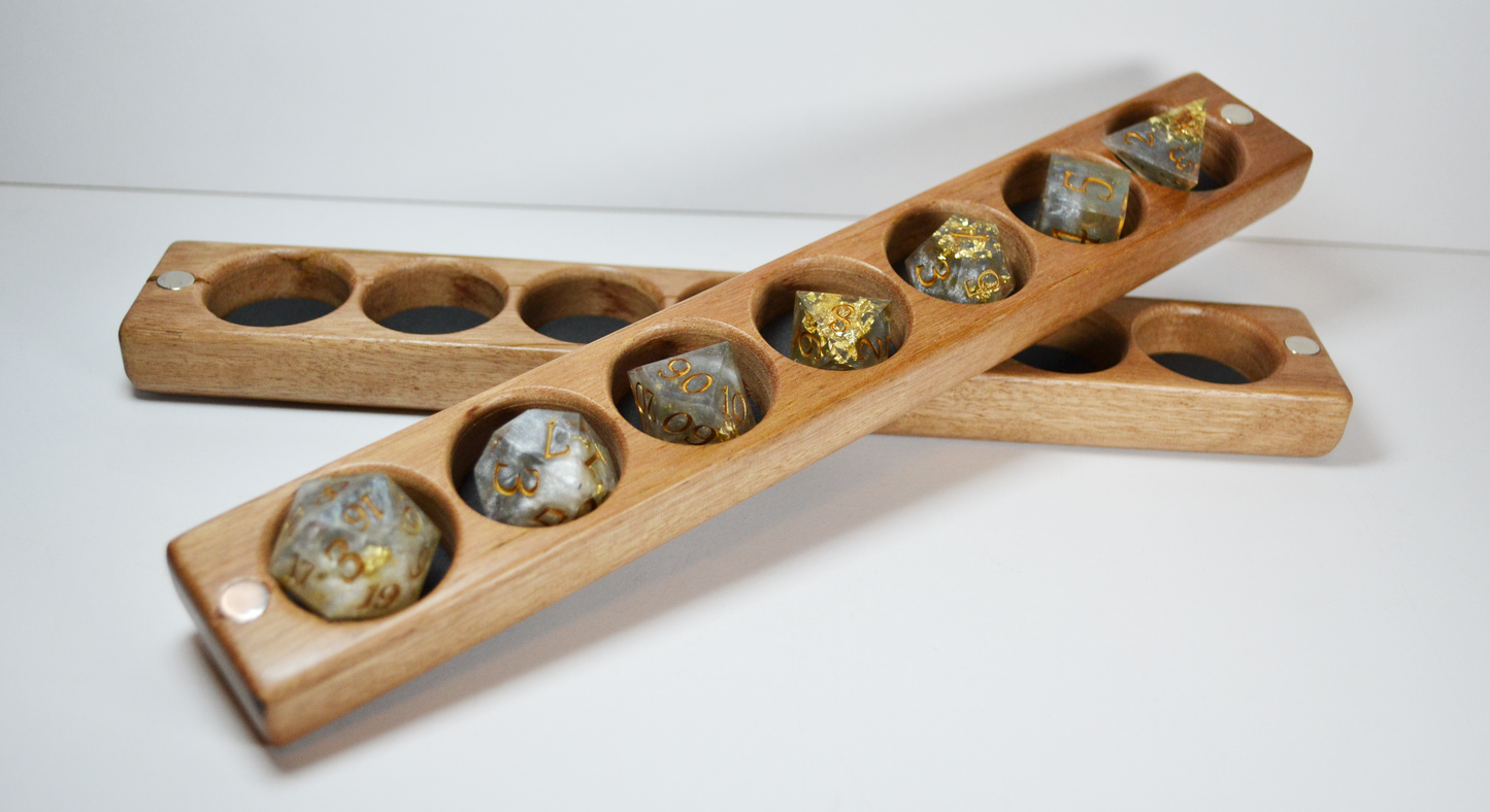 Solid Wood Dice Vault