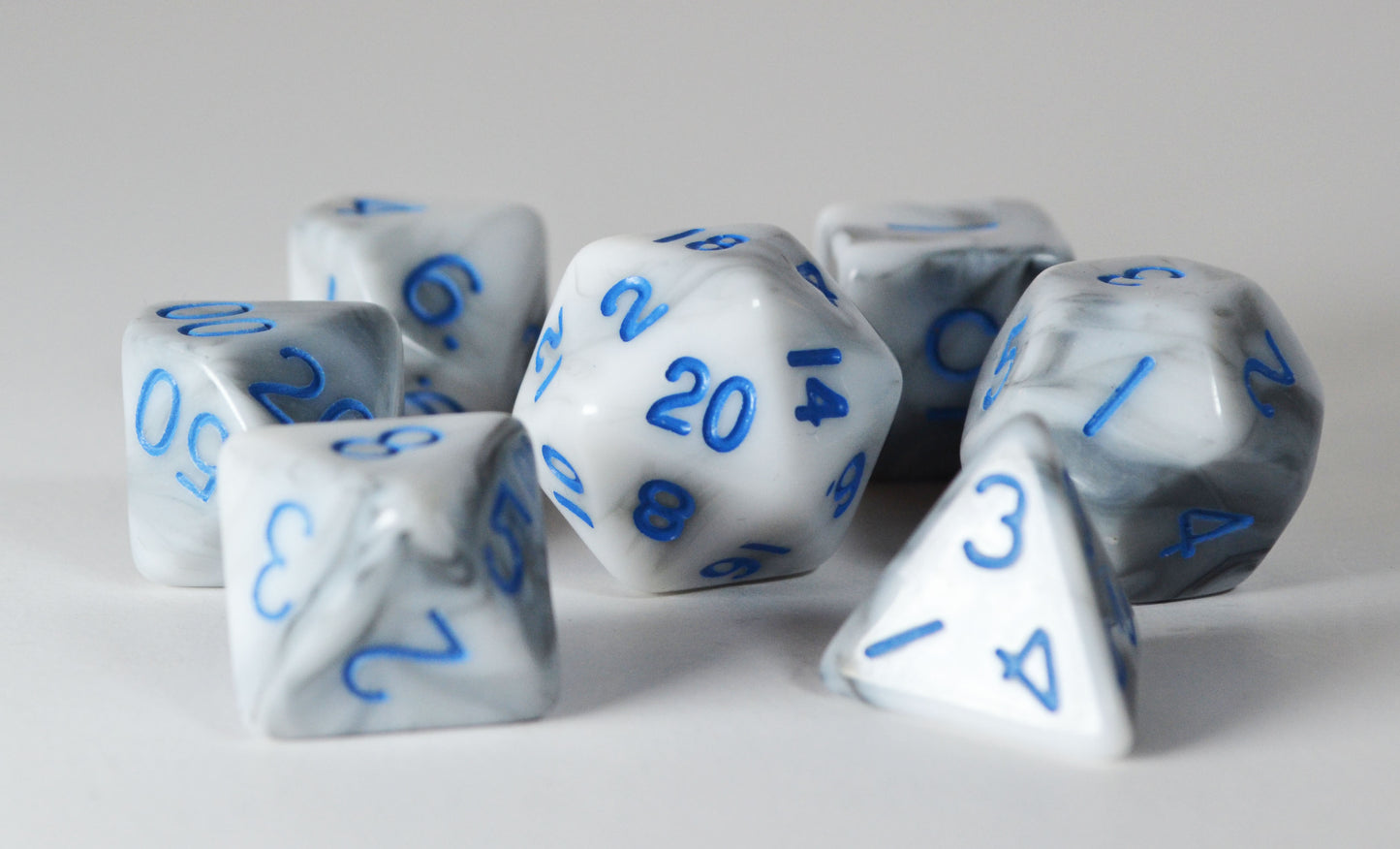 Marble Blue - True Strike Dice