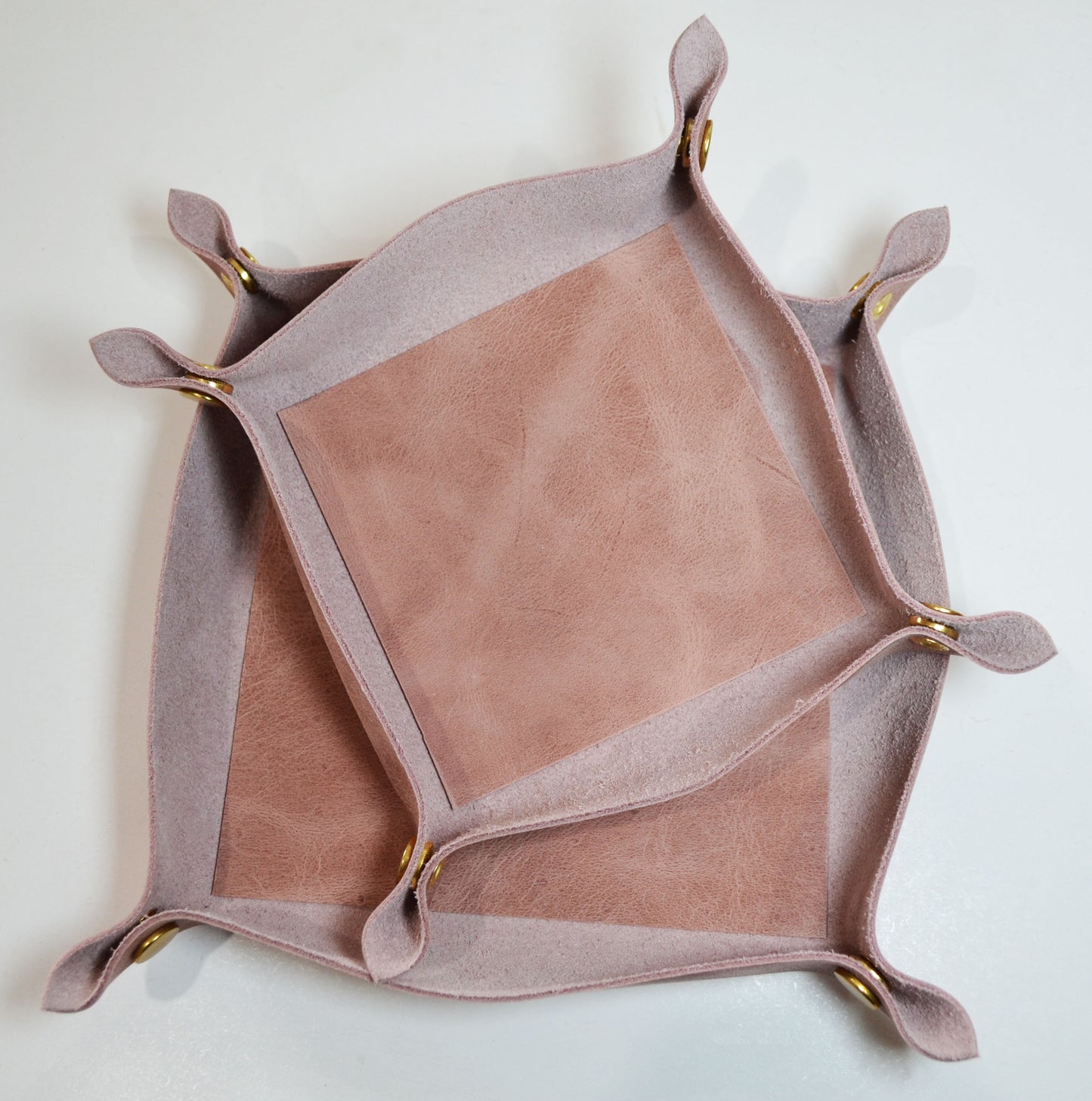 Large Leather Dice Tray