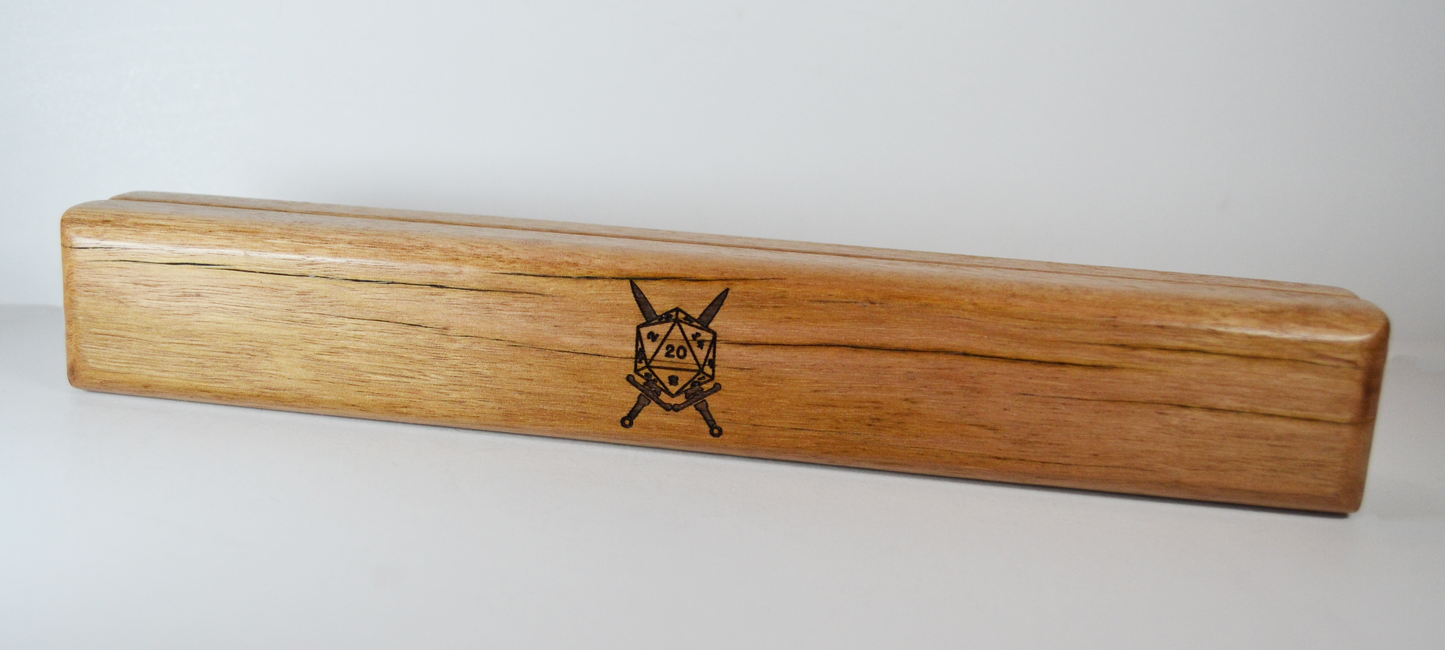Solid Wood Dice Vault