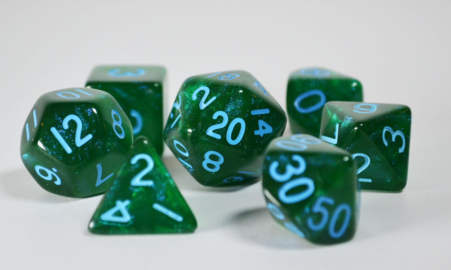 Stardust Green and Blue - True Strike Dice