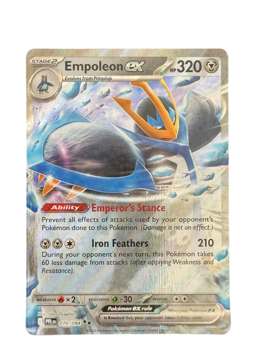 Empoleon ex 070/094 English - Double Rare