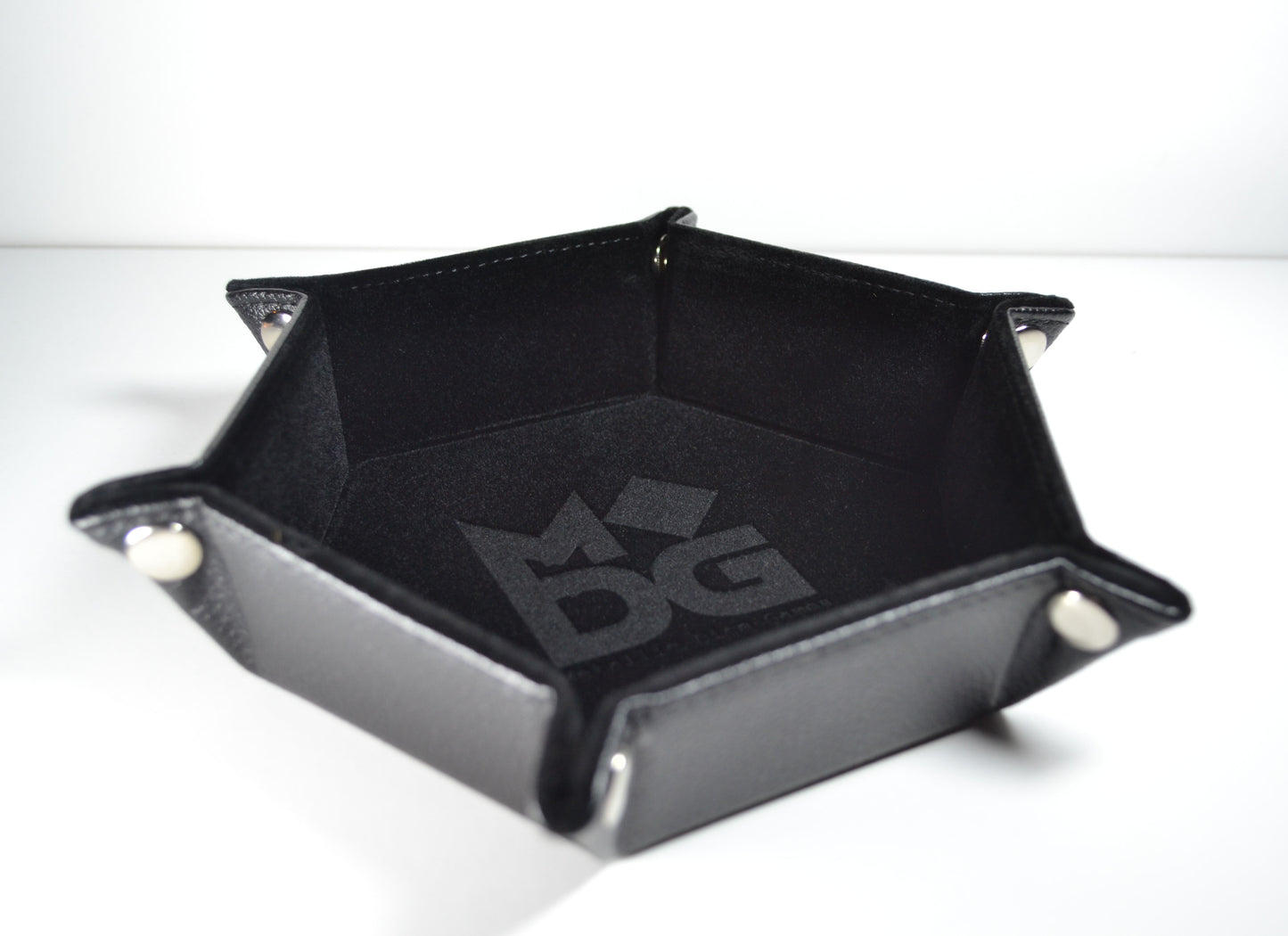 Hexagonal Collapsable Dice Tray