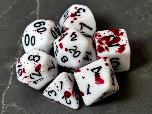 Dark Red Speckle