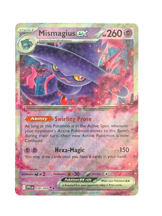 Mismagius ex 036/094 English - Double Rare