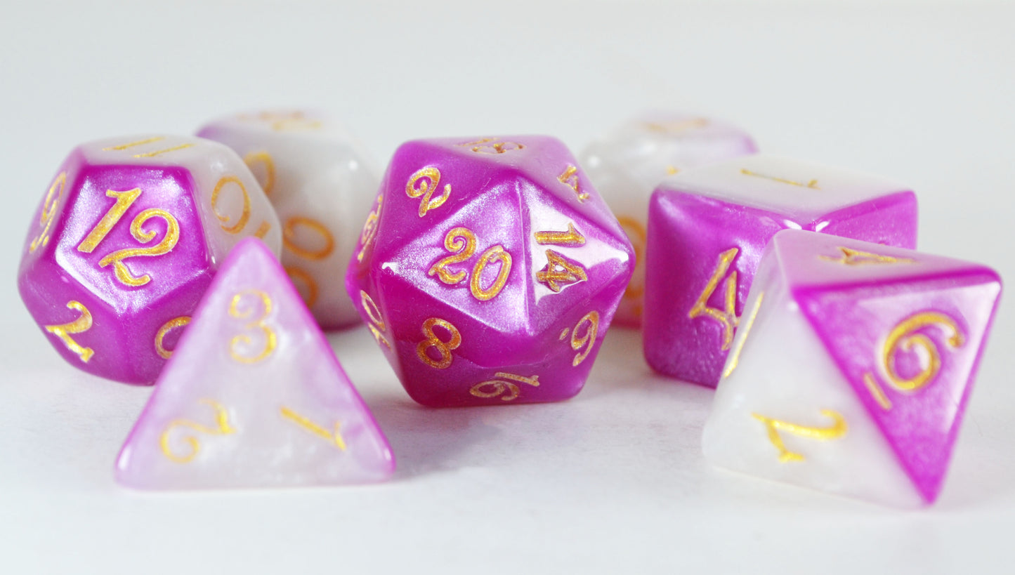 Purple and White Split