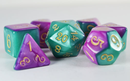 Purple and Green Split