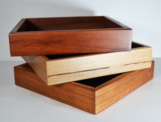 Small Wooden Dice Tray