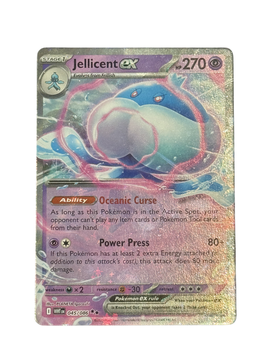Jellicent ex 045/086 English - Double Rare