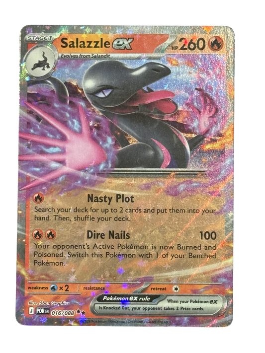 Salazzle ex 016/088 English - Double Rare