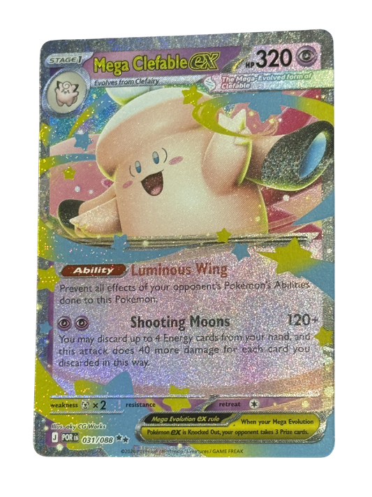 Mega Clefable ex 031/088 English - Double Rare
