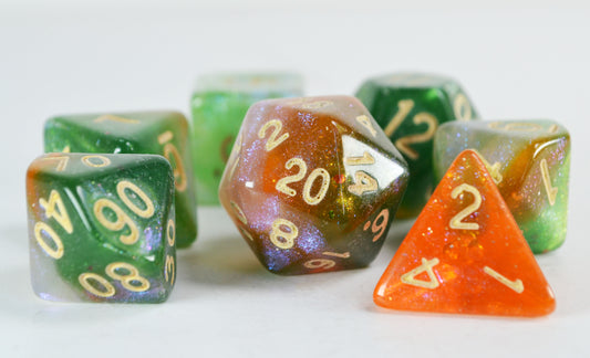 Green and Orange Chameleon